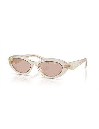 Irregular OPAL MILK LIGHT BROWN Sunglasses