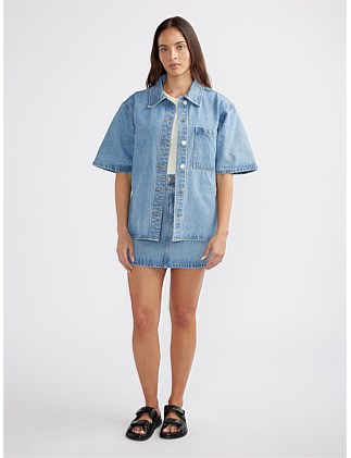 REESE OVERSIZED DENIM SHIRT