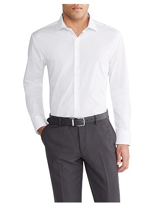 LS SLIM FIT STRETCH SHIRT