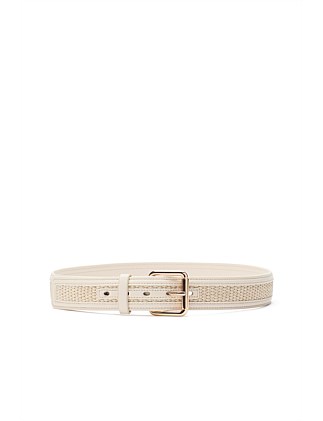 TESS RAFFIA BELT