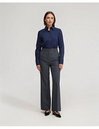 ADRIENNE COTTON STRETCH SHIRT