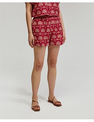 COURTNEY PRINTED SHORTS