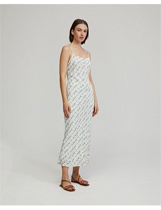 MONICA PRINTED SLIP DRESS