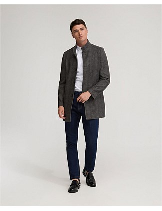 DUNBAR WOOL RICH OVERCOAT X