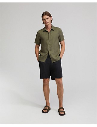 LEYTON PURE LINEN S/S SHIRT