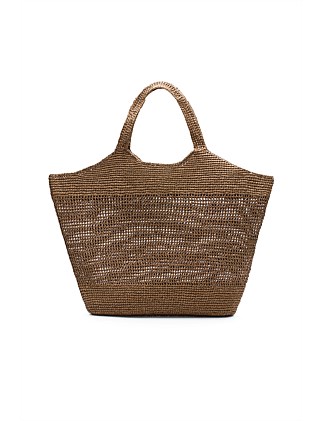 WOVEN LARGE TOTE