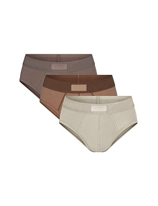 SKIMS COTTON 3 PACK BRIEF