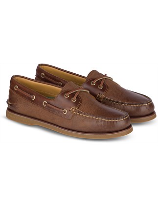 GOLD A/O 2-EYE TITAN BOAT SHOE