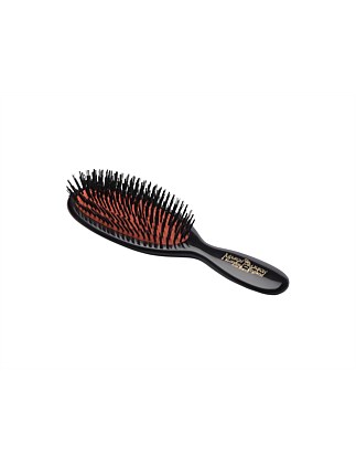 Pocket Bristle Hairbrush - Dark Ruby