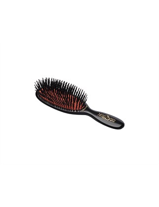 Pocket Sensitive Fine Boar Bristle Hairbrush - Dark Ruby