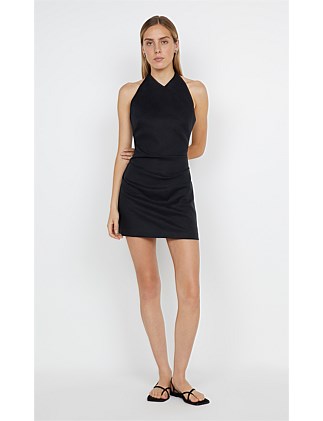 MARIANNA HALTER MINI DRESS