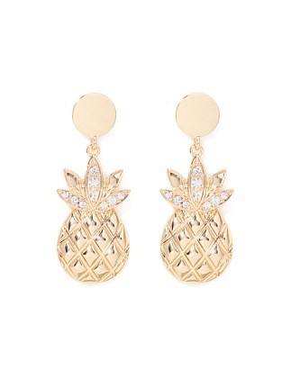 SIGNATURE RAYE PINEAPPLE EARRINGS