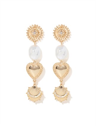 SIGNATURE CLAUDETTE DROP EARRINGS