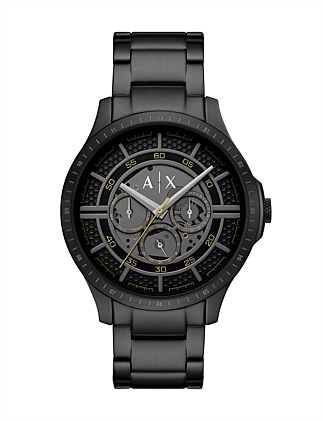 Black Chronograph Watch