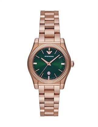 Rose Gold Tone Analogue Watch