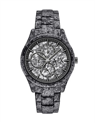 Gun-Metal Chronograph Watch