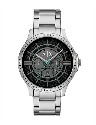 Silver Tone Chronograph Watch