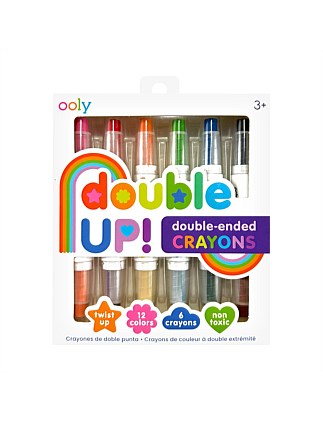 DOUBLE UP! DOUBLE-ENDED CRAYONS