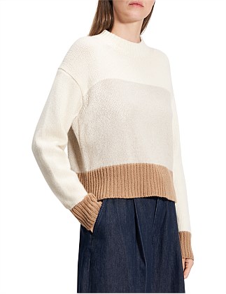 COLOR BLOCK PULLOVER