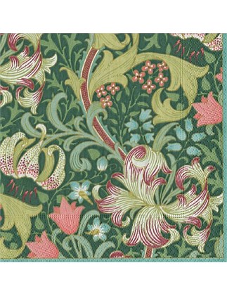 Huntington Library-Golden Lily Forest Lunch Napkins