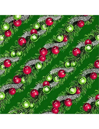 Christmas Garland Lunch Napkins