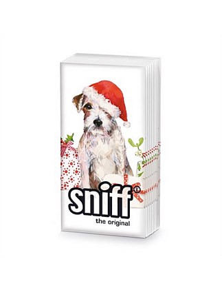 Christmas Pup Pocket Tissues