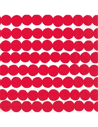 Marimekko Rasymatto Red Lunch Napkins