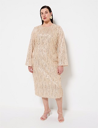 SYLVIA SEQUIN DRESS