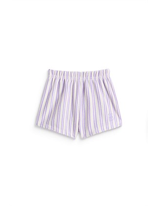 STRIPE TERRY SHORT