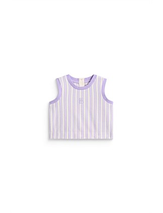 STRIPE TERRY SINGLET