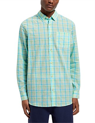 Neon Check Shirt