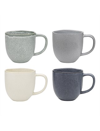 Dwell S4 Mugs 300ml Linen Deni