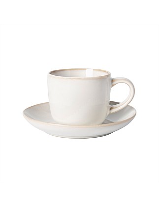 Element Espresso Cup & Saucer Blanc