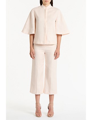 ROSA LINEN BOX SLEEVE SHIRT