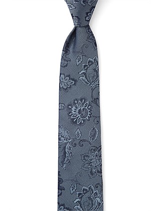 MATTE FLORAL 6CM TIE