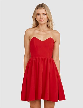 KIKKI STRAPLESS MINI DRESS