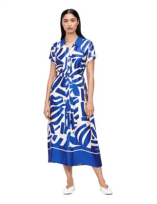 AEGEAN MOSAIC SHIRT DRESS