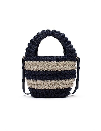 KNOTTED ROPE BAG