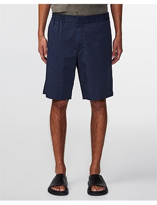 Seb Draw String Elastic Waist Linen Short