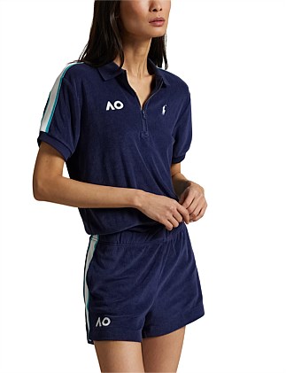 AUSTRALIAN OPEN TERRY POLO SHIRT