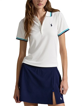 AUSTRALIAN OPEN RIBBED POLO SHIRT