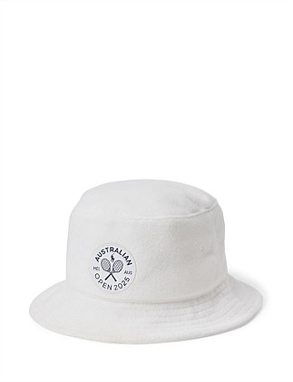 AUSTRALIAN OPEN TERRY BUCKET HAT