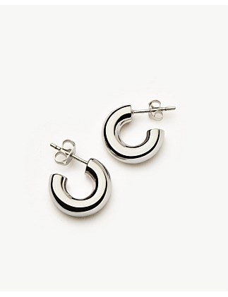 CHUBBY HOOP EARRINGS SMALL