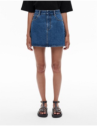 Denim Mini Skirt