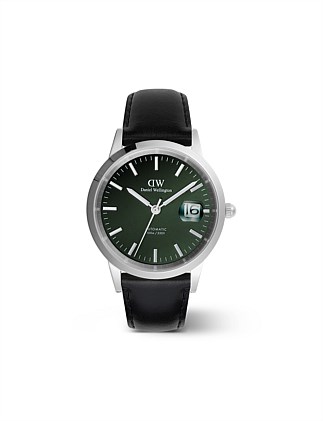 Iconic Automatic 40mm Silver Green Dial Watch