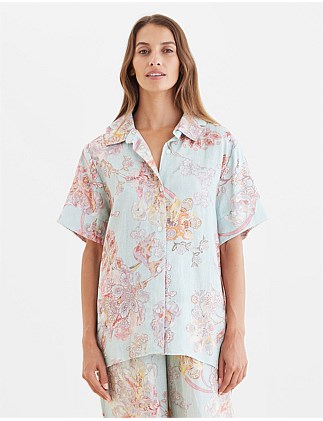 Coco Resort Linen Short Sleeve Shirt