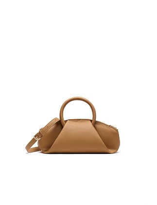 ROUND HANDLE SHOULDER BAG