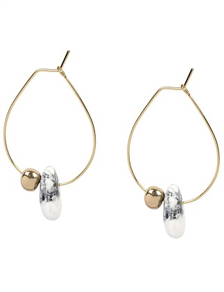 JOIE DE VIVRE HOOP EARRINGS