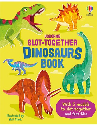 Slot-Together Dinosaurs Book