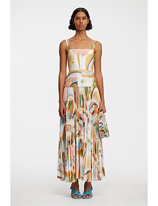 LEASGILL MIDI DRESS